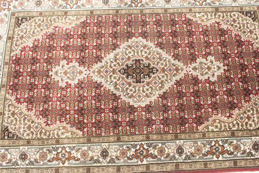 Täbriz Orientteppich aus Indien, 153 × 92 cm