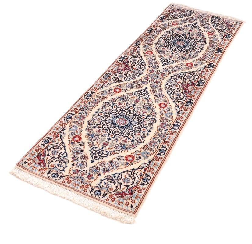 Nain Perserteppich aus Iran, 148 × 47 cm