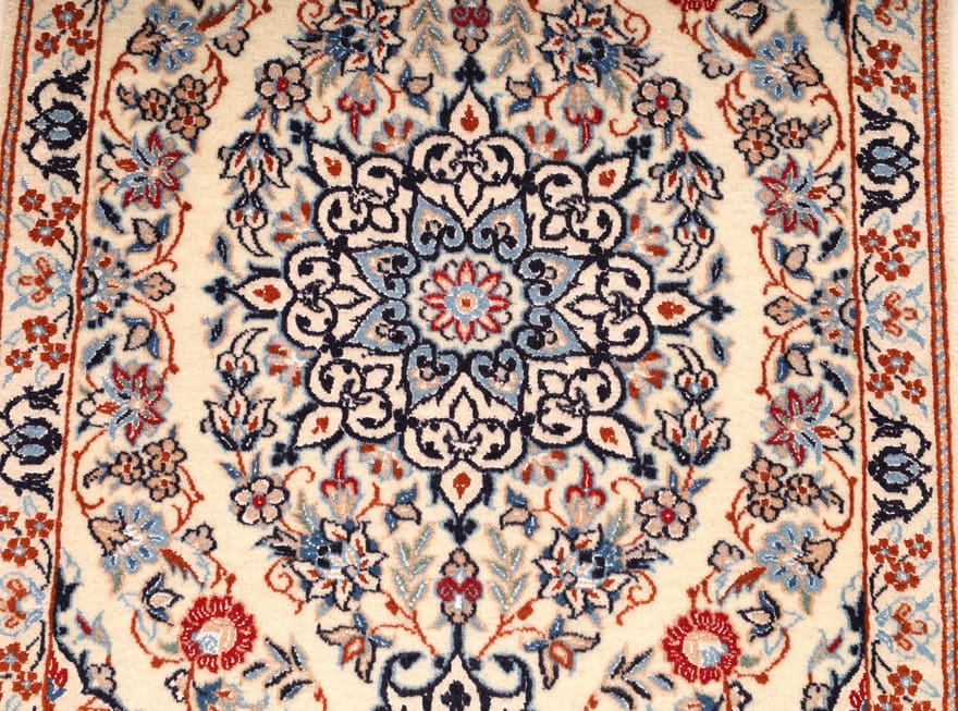 Nain Perserteppich aus Iran, 148 × 47 cm