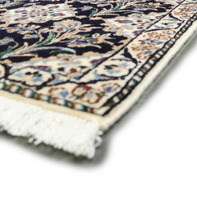 Nain Perserteppich 192 × 61 cm aus Wolle & Seide, handgeknüpft