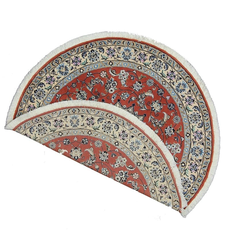 Nain Perserteppich 149 × 149 cm aus Wolle & Seide, handgeknüpft