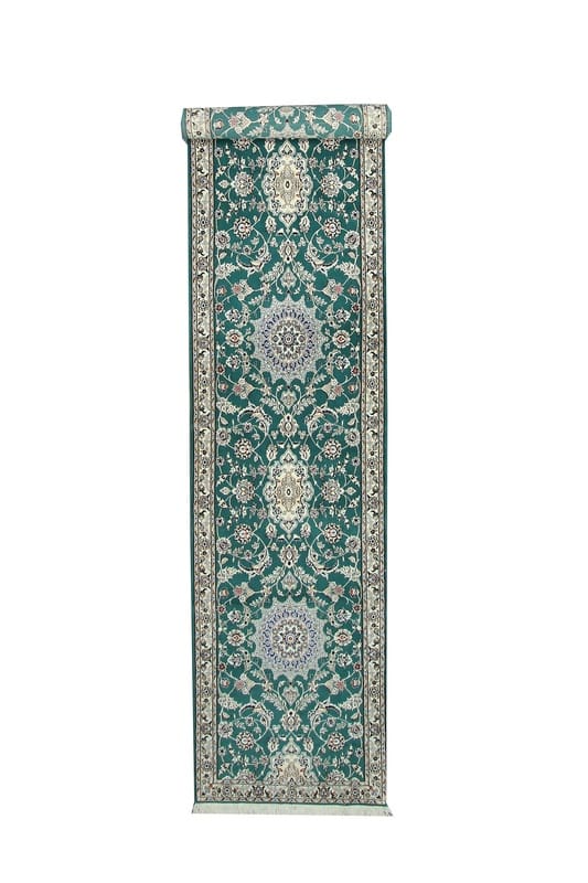 Nain Perserteppich aus Iran, 423 × 88 cm