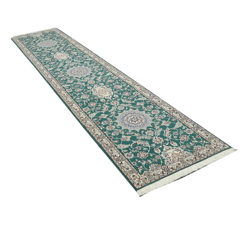 Nain Perserteppich aus Iran, 423 × 88 cm