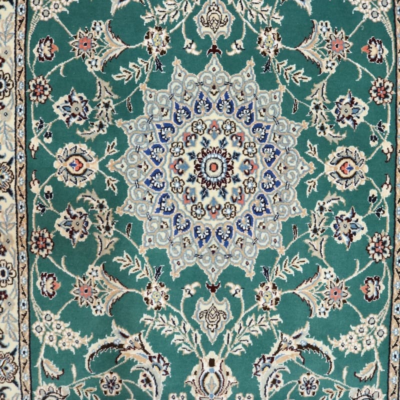 Nain Perserteppich aus Iran, 423 × 88 cm