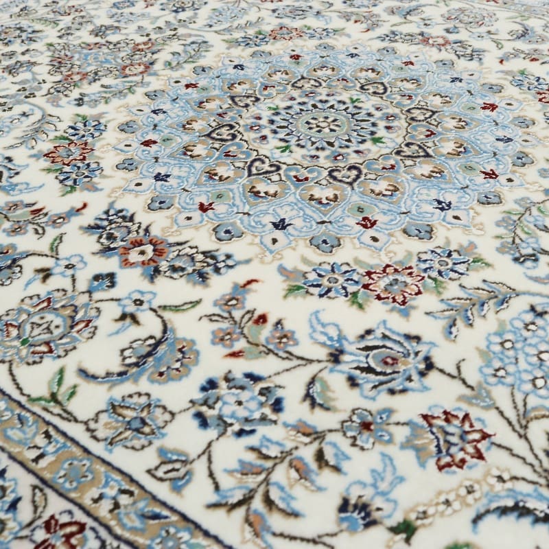 handgewebter-nain-9-la-orientteppich-170x108-cm-in-blau-creme-3 Handgewebter Nain Perserteppich, 168 × 107 cm, Wolle & Seide