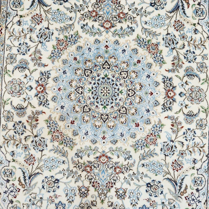 handgewebter-nain-9-la-orientteppich-170x108-cm-in-blau-creme-4 Handgewebter Nain Perserteppich, 168 × 107 cm, Wolle & Seide