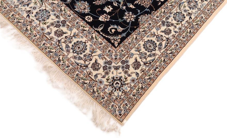 Antiker Nain Perserteppich aus Iran, 203 × 202 cm