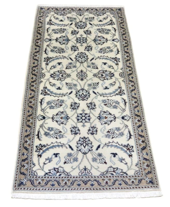 Handgeknüpfter Nain Perserteppich, 193 × 70 cm, Wolle
