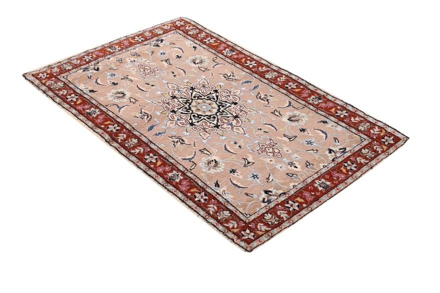 Nain Perserteppich 126 × 83 cm aus Wolle, handgeknüpft
