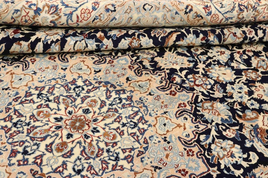 Handgeknüpfter Nain Perserteppich 381 × 240 cm