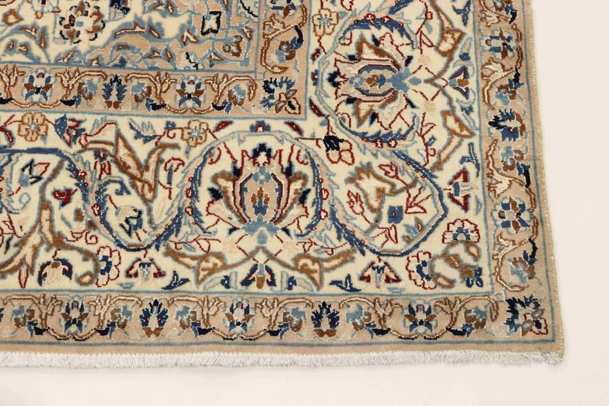 Handgeknüpfter Nain Perserteppich 381 × 240 cm