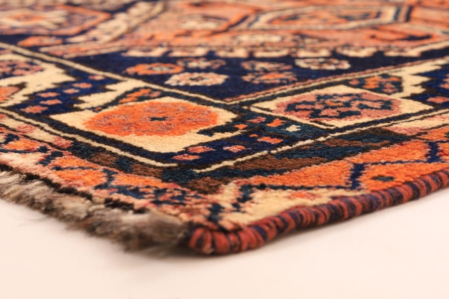 Shiraz Perserteppich 255 × 133 cm aus Wolle, handgeknüpft