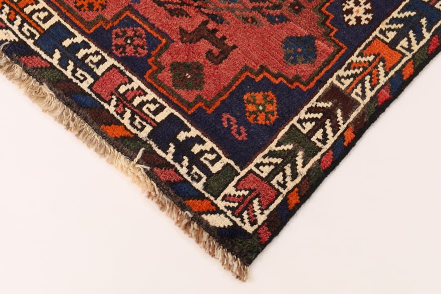 Shiraz Perserteppich aus Iran, 145 × 97 cm