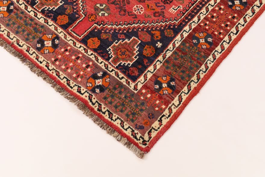Shiraz Perserteppich aus Iran, 154 × 102 cm