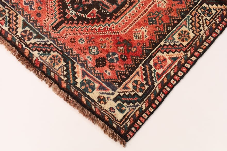 Shiraz Perserteppich aus Iran, 152 × 100 cm