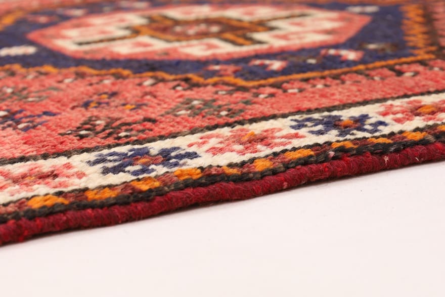 schiraz-teppich-153x99-cm-wolle-handgeknupft-orientteppich-5 Handgeknüpfter Shiraz Perserteppich, 151 × 98 cm