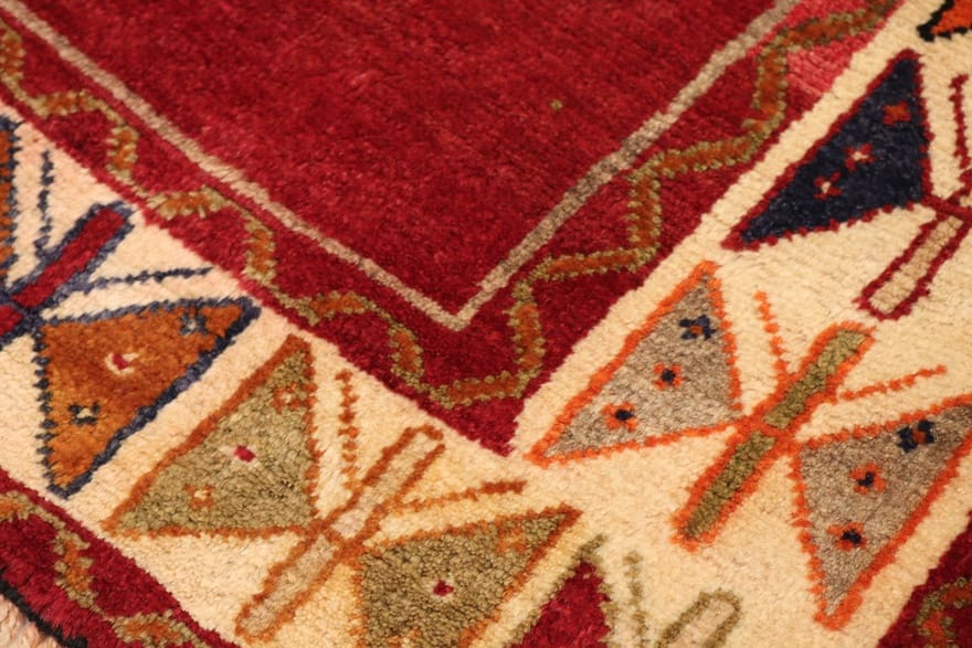 Handgeknüpfter Shiraz Perserteppich 229 × 130 cm