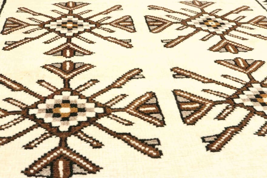 Handgeknüpfter Shiraz Perserteppich, 199 × 100 cm, Wolle