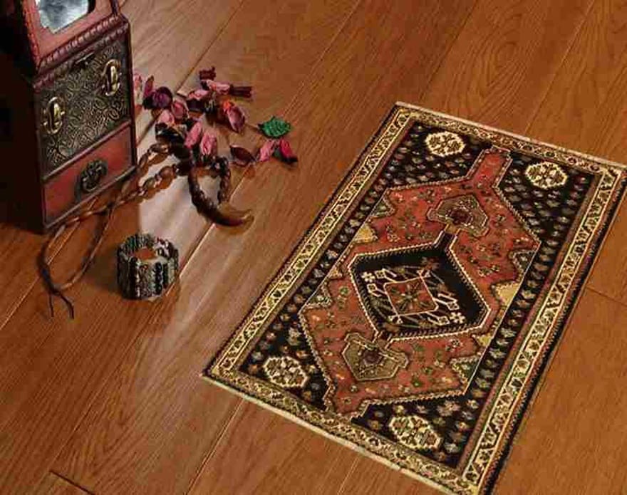 Shiraz Perserteppich aus Iran, 161 × 116 cm