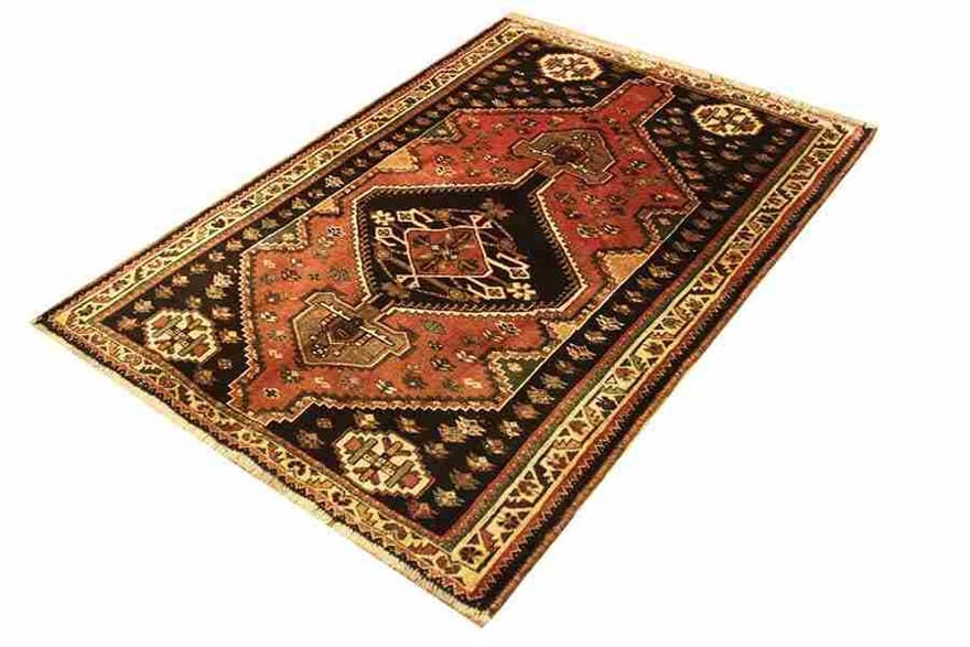Shiraz Perserteppich aus Iran, 161 × 116 cm