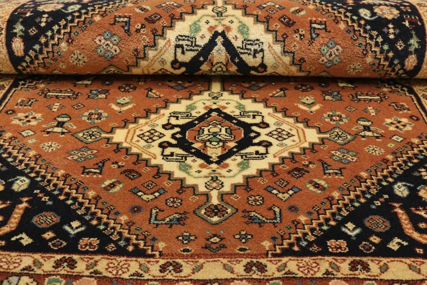 Shiraz Perserteppich aus Iran, 137 × 97 cm