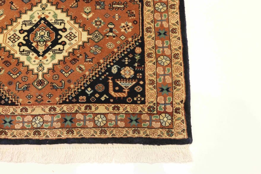 Shiraz Perserteppich aus Iran, 137 × 97 cm
