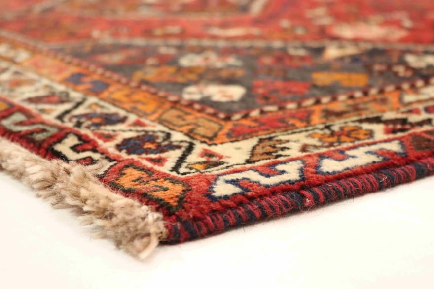 Shiraz Perserteppich aus Iran, 154 × 119 cm
