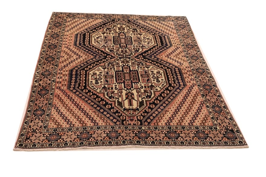 Afshar Perserteppich aus Iran, 210 × 152 cm