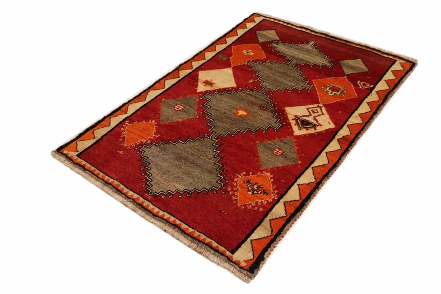 Qashqai Perserteppich aus Iran, 167 × 110 cm