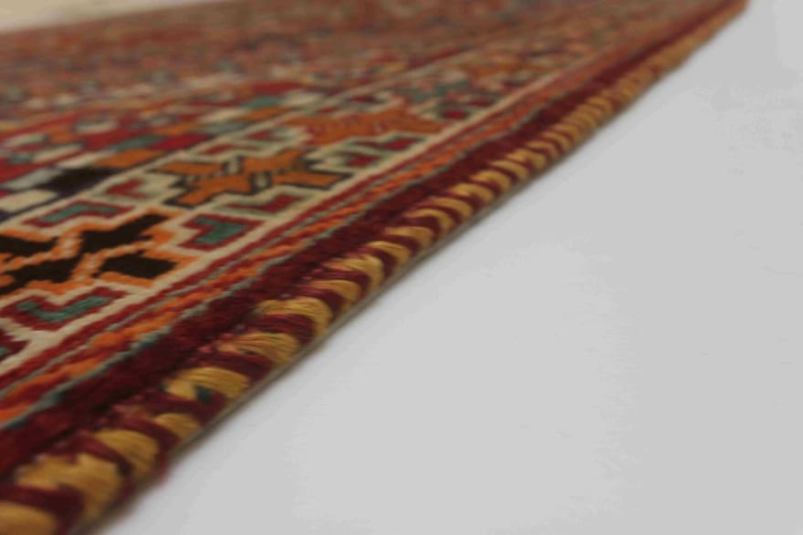 Handgeknüpfter Qashqai Perserteppich, 257 × 155 cm, Wolle