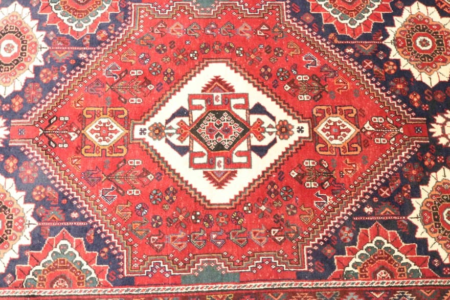Handgeknüpfter Qashqai Perserteppich 166 × 106 cm