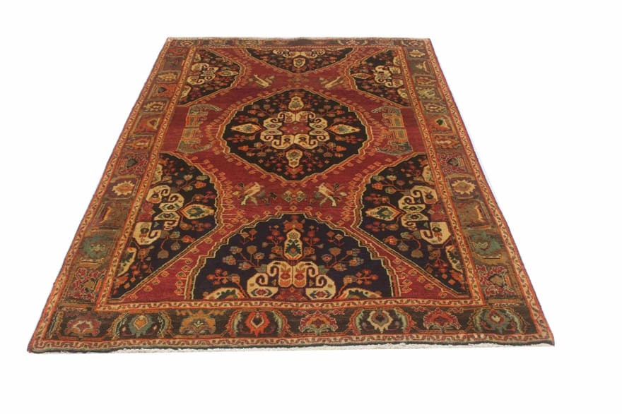 Qashqai Perserteppich aus Iran, 254 × 157 cm