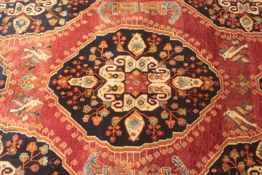 Qashqai Perserteppich aus Iran, 254 × 157 cm