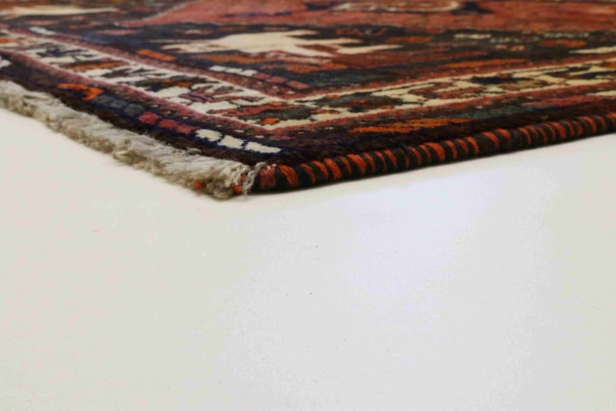 Handgeknüpfter Qashqai Perserteppich, 245 × 160 cm, Wolle