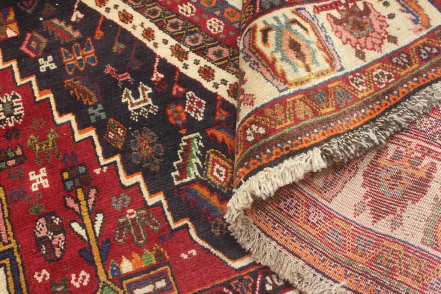 Qashqai Perserteppich 282 × 165 cm aus Wolle, handgeknüpft