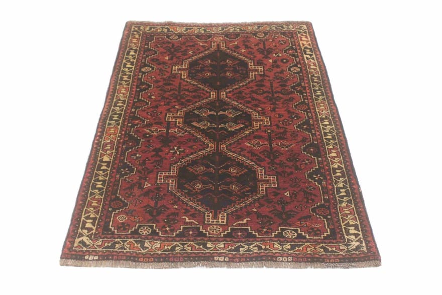 Handgeknüpfter Qashqai Perserteppich 152 × 104 cm