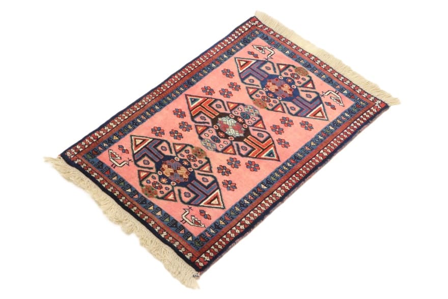 Perserteppich aus Iran, 78 × 52 cm