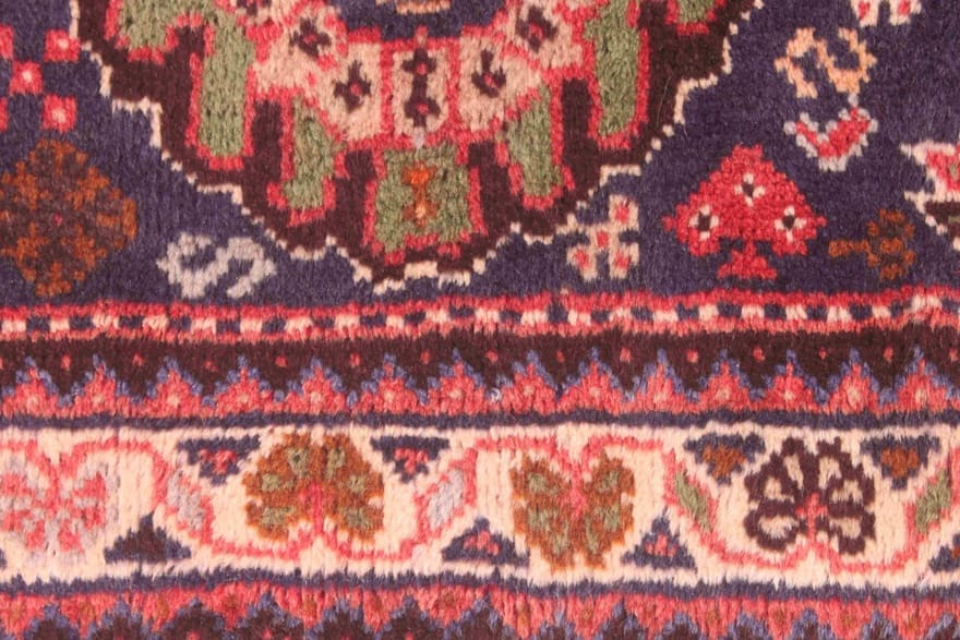 Handgeknüpfter Qashqai Perserteppich 149 × 105 cm