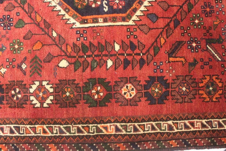 Handgeknüpfter Qashqai Perserteppich 256 × 158 cm