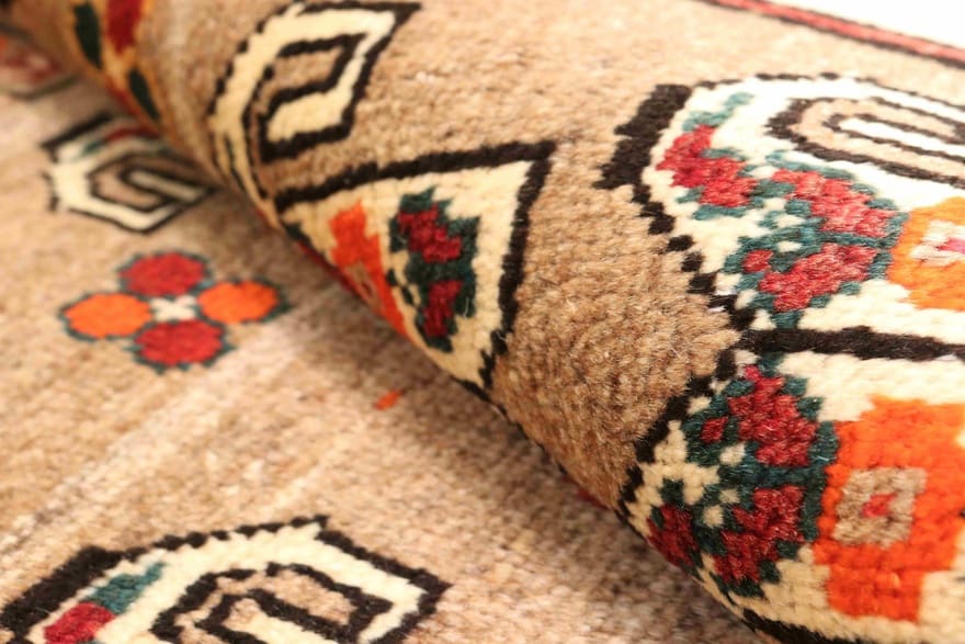 Qashqai Perserteppich aus Iran, 230 × 124 cm