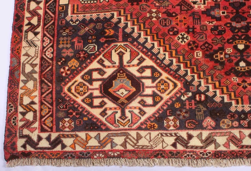 Qashqai Perserteppich aus Iran, 293 × 173 cm