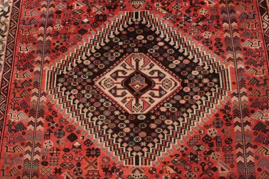 Qashqai Perserteppich aus Iran, 293 × 173 cm