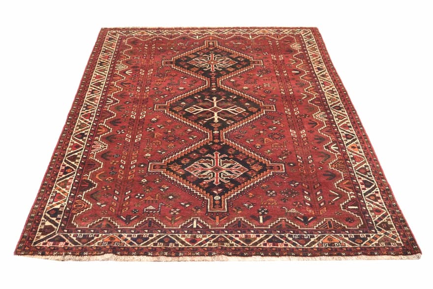 Qashqai Perserteppich aus Iran, 276 × 174 cm