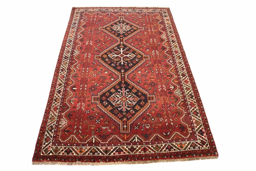 Qashqai Perserteppich aus Iran, 276 × 174 cm