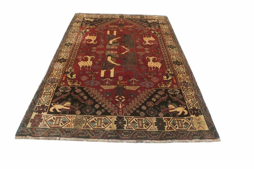 Qashqai Perserteppich 280 × 167 cm aus Wolle, handgeknüpft