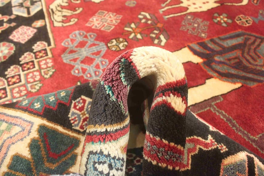 Qashqai Perserteppich 280 × 167 cm aus Wolle, handgeknüpft