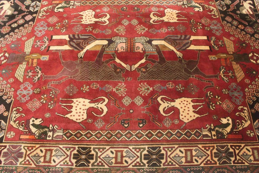 Qashqai Perserteppich 280 × 167 cm aus Wolle, handgeknüpft