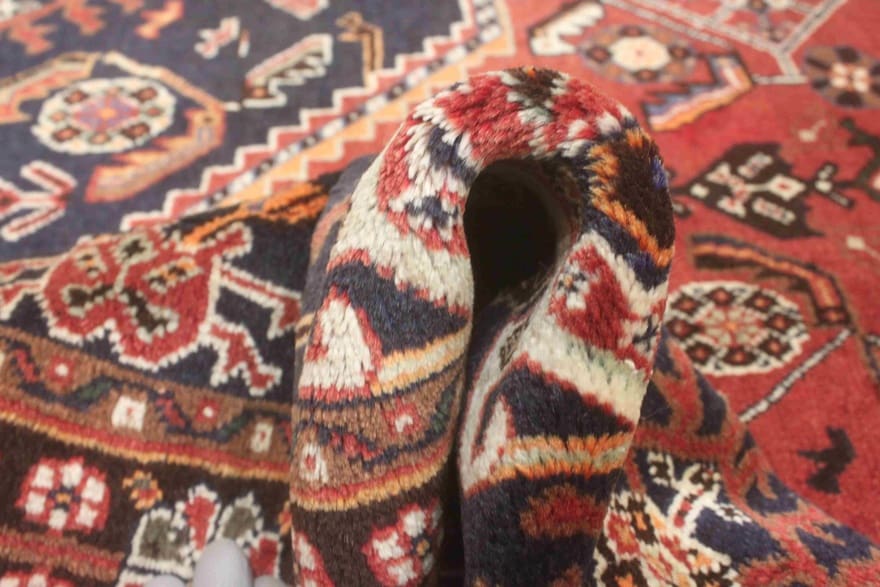 Qashqai Perserteppich aus Iran, 247 × 151 cm