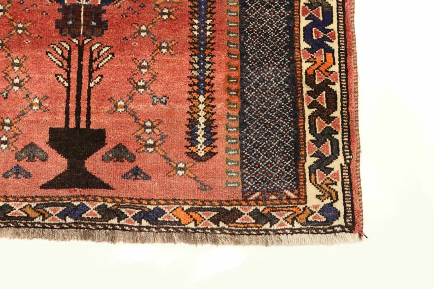 Handgeknüpfter Qashqai Perserteppich 151 × 107 cm
