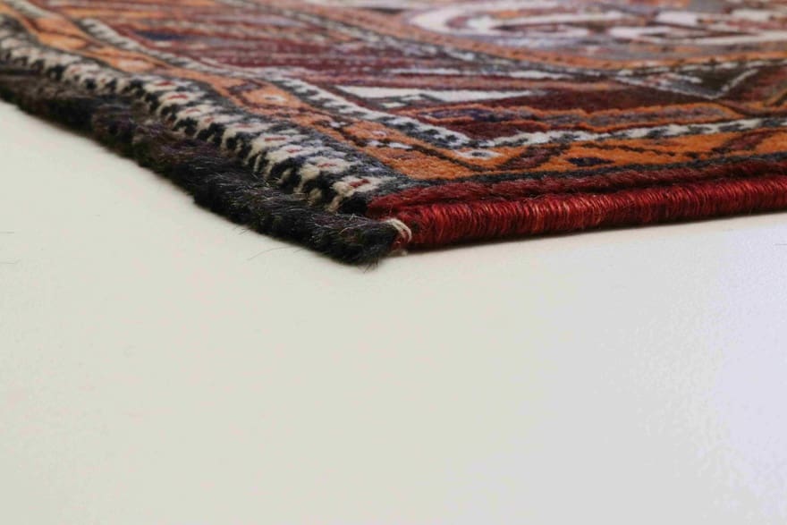 Qashqai Perserteppich aus Iran, 281 × 143 cm